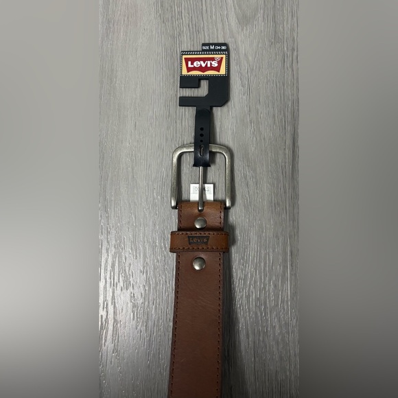Levi's Other - Levi's Brown Genuine Leather Belt Men’s Size Medium 34-36 Brand New With Tags